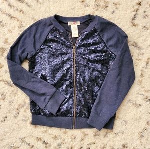 KANDY KISS | navy sequin jacket